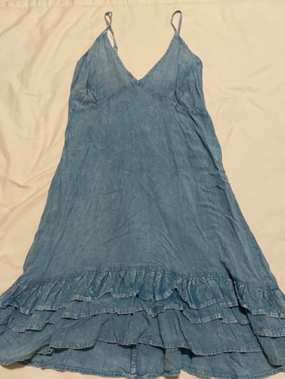 KIWI & PUNCH Women’s NWT Light Denim Dress, Size L